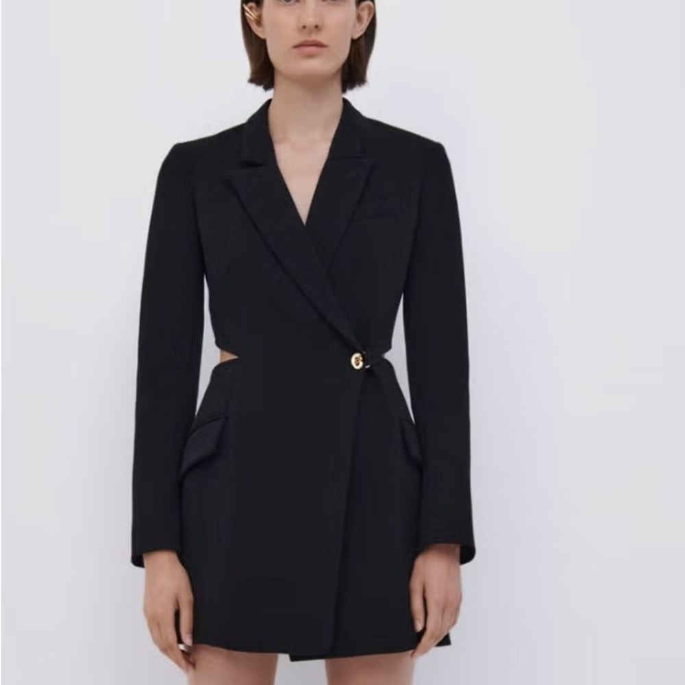 Jonathan Simkhai Black Tailored Blazer Jacket